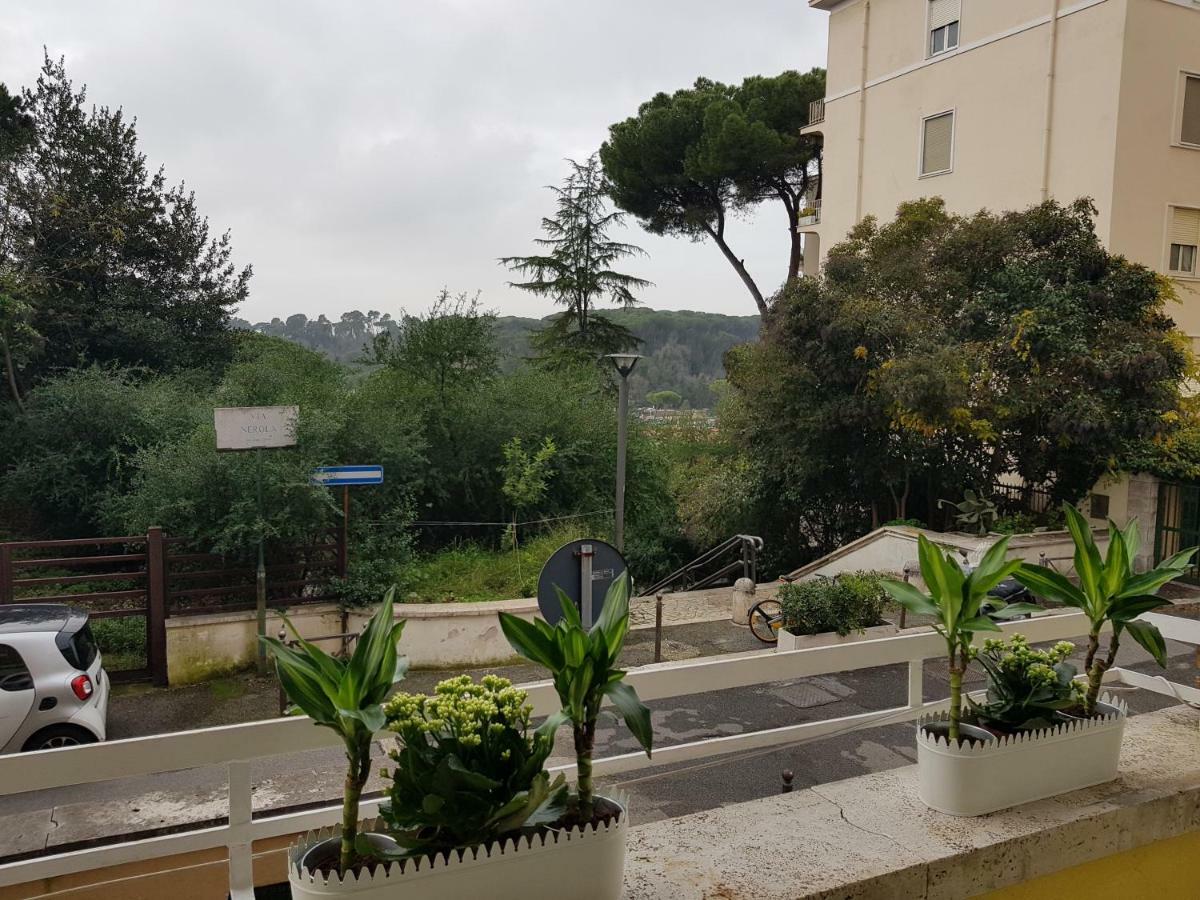 Appartamento Luminoso Con Vista Su Villa Ada Rom Eksteriør billede