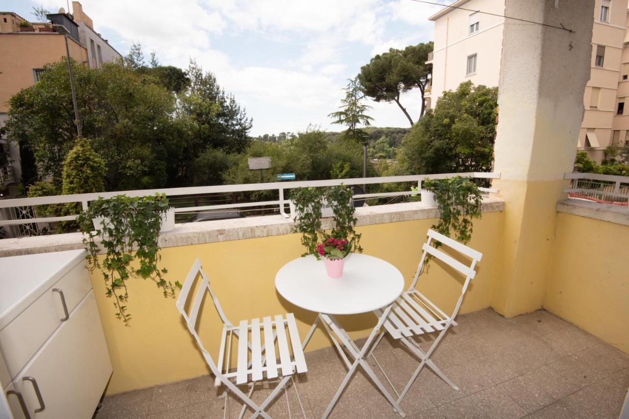 Appartamento Luminoso Con Vista Su Villa Ada Rom Eksteriør billede